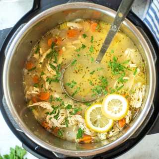 Lemon Chicken Orzo Soup In An Instant Pot