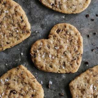 Chocolate Chip Shortbread Cookies
