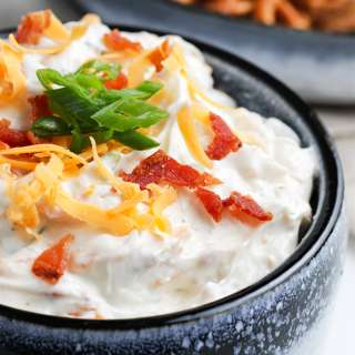 Bacon Cheddar Ranch Dip Recipe