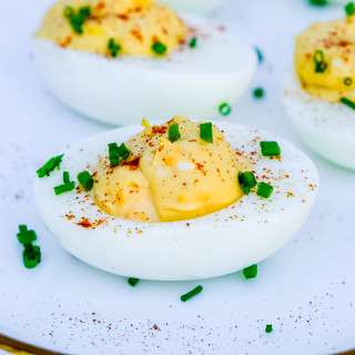 Air Fryer Deviled Eggs Recipe