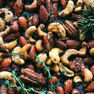 Rosemary Thyme Spiced Nuts