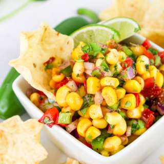 Simple Chipotle Corn Salsa Recipe