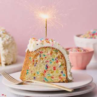 Funfetti Bundt Cake Birthday Cake