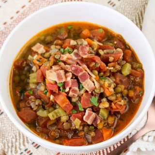 Bacon Lentil Soup