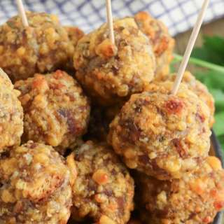 Jiffy Cornbread Sausage Balls