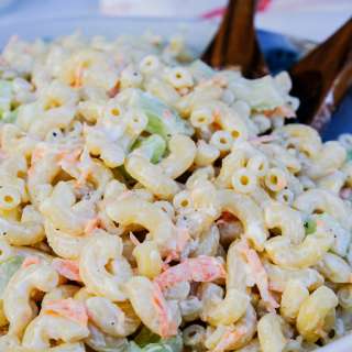 Classic Hawaiian Macaroni Salad