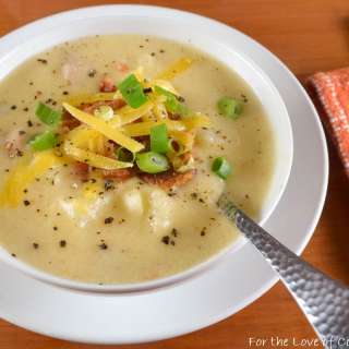 Cheesy Ham and Potato Chowder