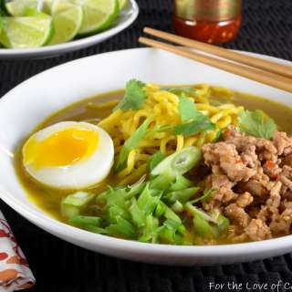 Spicy Pork Thai Coconut Ramen