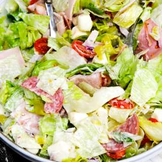 Simple Keto Italian Grinder Salad Recipe