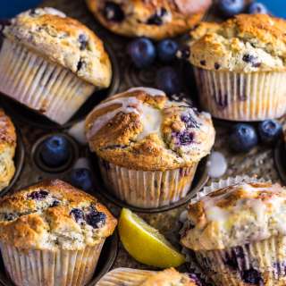 Blueberry Lemon Poppy Seed Muffins