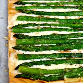 Asparagus Fontina Tart
