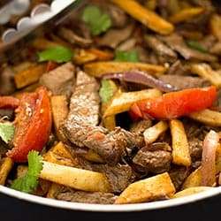 Lomo Saltado With Oven-baked Fries