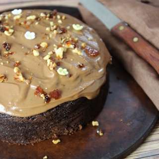 Boiled one pot Chocolate Coffee Cake