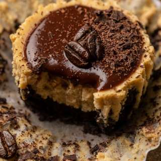 Mini Espresso Cheesecakes