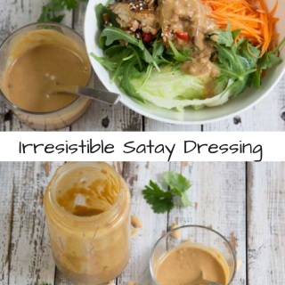 Dressing, Satay Dressing for salads and Vegetables