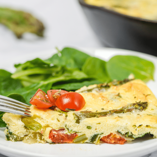 Keto Frittata With Asparagus