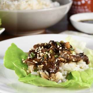 Korean Beef Lettuce Wraps