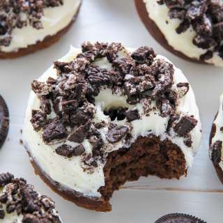 Oreo Cookies and Cream Donuts