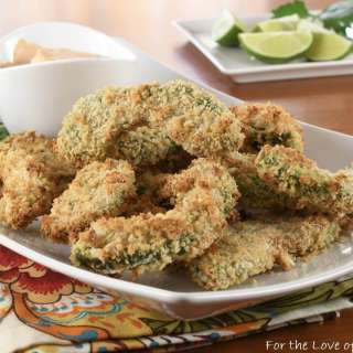 Baked Avocado Fries with Chipotle Garlic Aioli