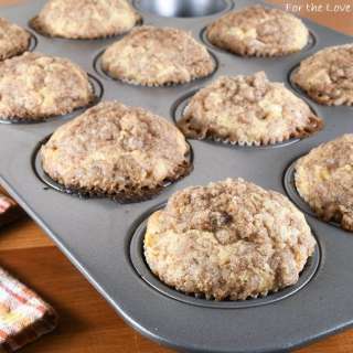 Glazed Apple Cinnamon Muffins