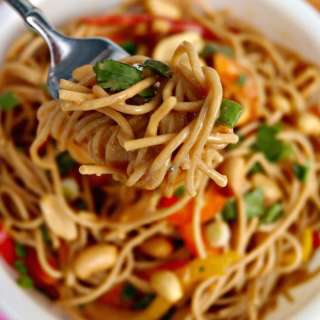 Cold Noodles with Peanut Sauce Recipe