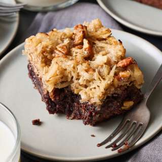 German Chocolate Brownies