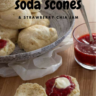 Soda Scones. 5 minute Strawberry Jam