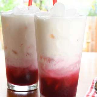 Blackberry Italian Cream Soda