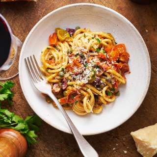 Fresh Tomato Pasta Puttanesca