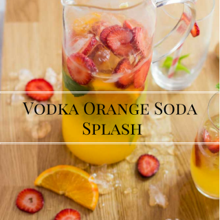 Orange Vodka Soda Splash!