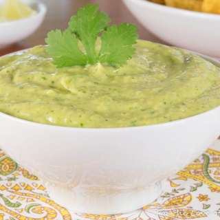 Avocado and Roasted Tomatillo Salsa