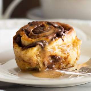 Small-batch Chocolate Cinnamon Rolls with Espresso Glaze
