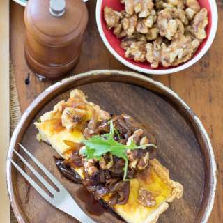 Gruyere Cheese Tart marmalade onions