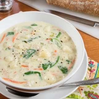 Creamy Chicken Gnocchi Soup