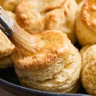 Flaky Golden Brown Buttermilk Biscuits