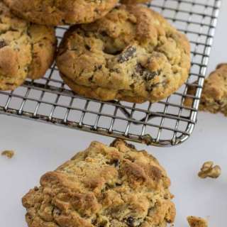 Levain Bakery Choc-Chip Cookies. Happy 4th July!