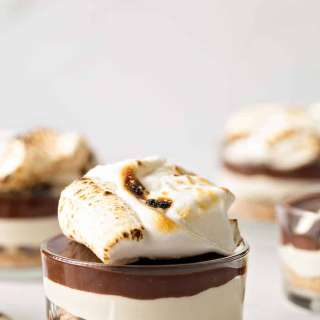 No Bake Cookie Dough S'mores Cheesecake