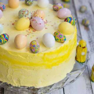 Chocolate Easter Egg Cake