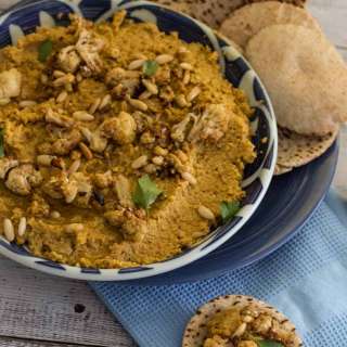 Roasted Cauliflower White Bean Dip