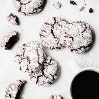 Chocolate Crinkle Cookies