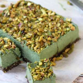 Pistachio No Bake Squares