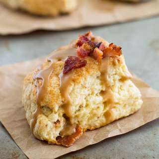 Maple Bacon Scones