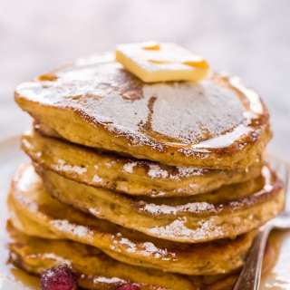 Eggnog Pancakes