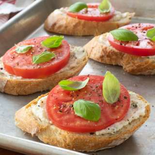 Ricotta and Fresh Tomato Toast