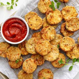 Air Fryer Zucchini Chips