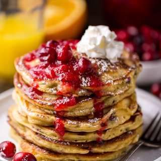 Cranberry Orange Pancakes