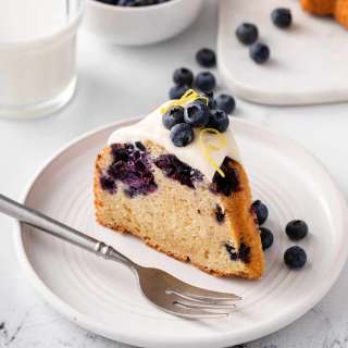 Lemon-Blueberry Bundt Cake