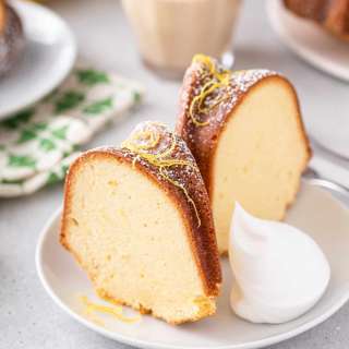 Lemon Cream Cheese Pound Cake
