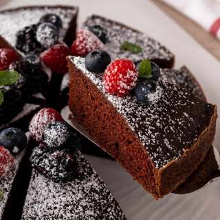 Eggless Chocolate Cake
