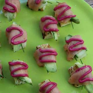 Smoked Salmon Sushi Toasts